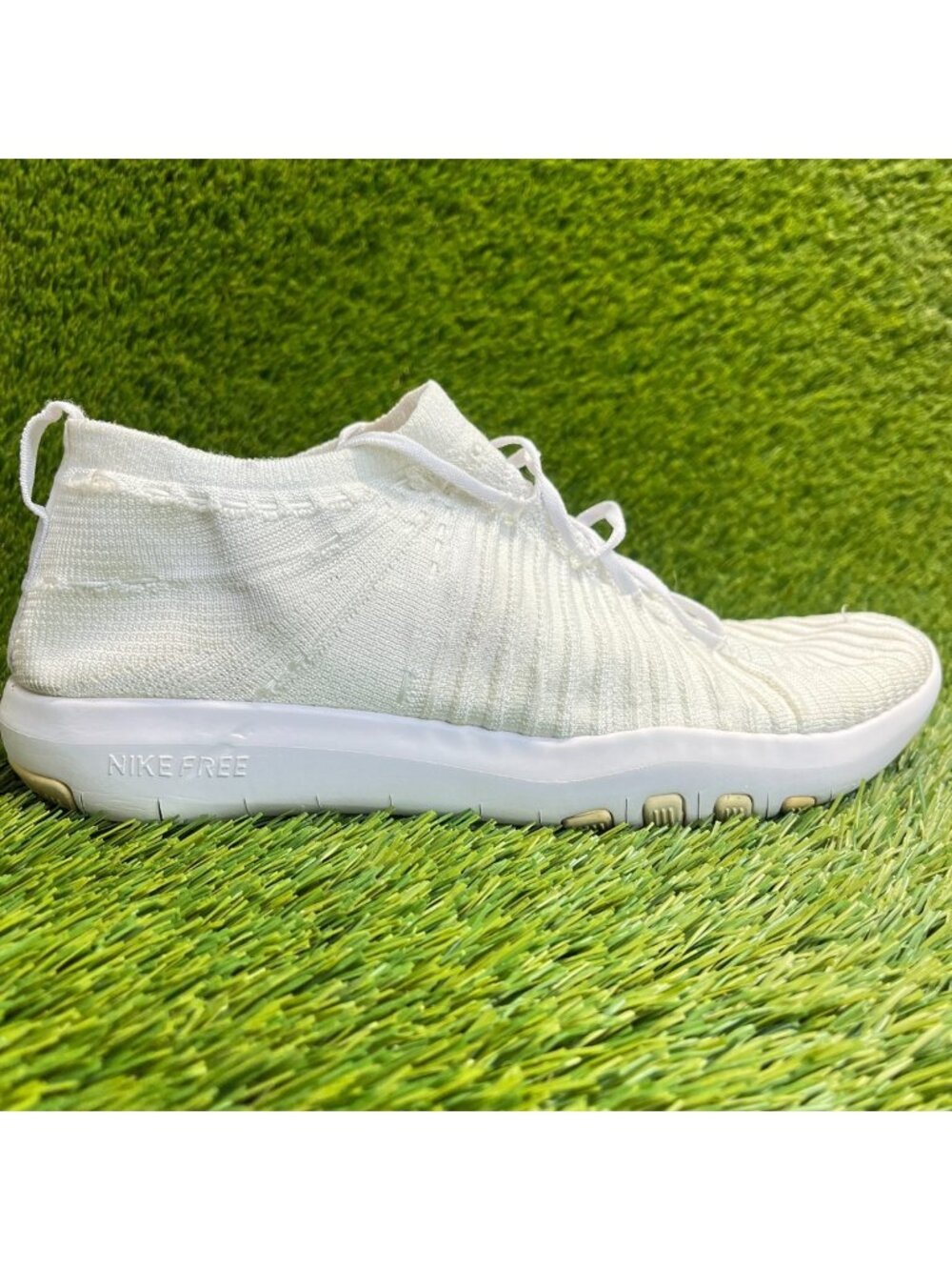 Nike Riccardo Tisci Lab Free Force Womens Size 11 White Athletic Shoes Sneakers
